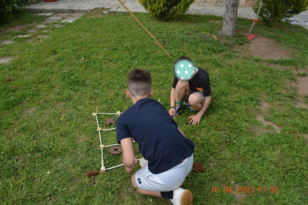 Villa Πετρινη Κατοικια Στην Φυση à Tagarades Extérieur photo
